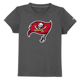 Wholesale Cheap Tampa Bay Buccaneers Sideline Legend Authentic Logo Youth T-Shirt Dark Grey
