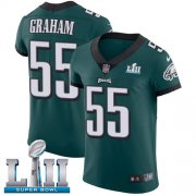 Wholesale Cheap Nike Eagles #55 Brandon Graham Midnight Green Team Color Super Bowl LII Men's Stitched NFL Vapor Untouchable Elite Jersey