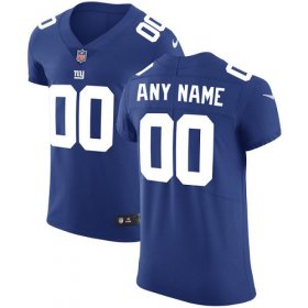 Wholesale Cheap Nike New York Giants Customized Royal Blue Team Color Stitched Vapor Untouchable Elite Men\'s NFL Jersey
