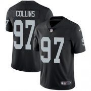 Wholesale Cheap Nike Raiders #97 Maliek Collins Black Team Color Men's Stitched NFL Vapor Untouchable Limited Jersey