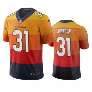 Wholesale Cheap Arizona Cardinals #31 David Johnson Sunset Orange Vapor Limited City Edition NFL Jersey