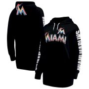 Wholesale Cheap Miami Marlins G-III 4Her by Carl Banks Women's Extra Innings Pullover Hoodie Black