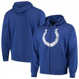 Wholesale Cheap Indianapolis Colts G-III Sports by Carl Banks Primary Logo Full-Zip Hoodie Royal