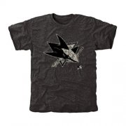 Wholesale Cheap Men's San Jose Sharks Black Rink Warrior T-Shirt