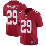 Wholesale Cheap Nike Giants #29 Xavier McKinney Red Alternate Men's Stitched NFL Vapor Untouchable Limited Jersey