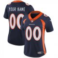 Wholesale Cheap Nike Denver Broncos Customized Navy Blue Alternate Stitched Vapor Untouchable Limited Women's NFL Jersey