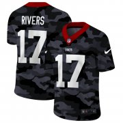 Cheap Indianapolis Colts #17 Philip Rivers Men's Nike 2020 Black CAMO Vapor Untouchable Limited Stitched NFL Jersey