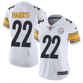 Wholesale Cheap Women\'s Nike Steelers #22 Najee Harris White Women\'s Stitched NFL Vapor Untouchable Limited Jersey