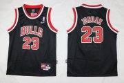 Cheap Youth Chicago Bulls #23 Michael Jordan Black With Bulls Jersey