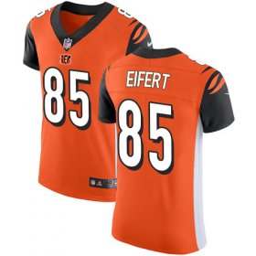 Wholesale Cheap Nike Bengals #85 Tyler Eifert Orange Alternate Men\'s Stitched NFL Vapor Untouchable Elite Jersey