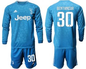 Wholesale Cheap Juventus #30 Bentancur Third Long Sleeves Soccer Club Jersey