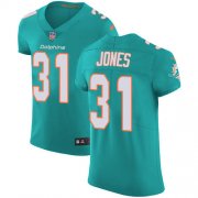 Wholesale Cheap Nike Dolphins #31 Byron Jones Aqua Green Team Color Men's Stitched NFL Vapor Untouchable Elite Jersey