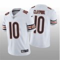 Wholesale Cheap Men Chicago Bears #10 Chase Claypool White Vapor Untouchable Limited Stitched Football Jersey