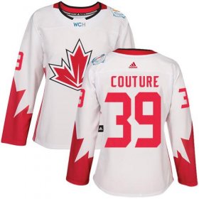 Wholesale Cheap Team Canada #39 Logan Couture White 2016 World Cup Women\'s Stitched NHL Jersey