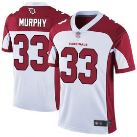 Wholesale Cheap Nike Cardinals #33 Byron Murphy White Men\'s Stitched NFL Vapor Untouchable Limited Jersey