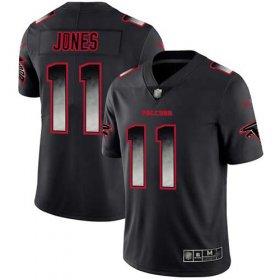 Wholesale Cheap Nike Falcons #11 Julio Jones Black Men\'s Stitched NFL Vapor Untouchable Limited Smoke Fashion Jersey