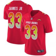 Wholesale Cheap Nike Chargers #33 Derwin James Jr Red Men's Stitched NFL Limited AFC 2019 Pro Bowl Jersey
