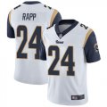 Wholesale Cheap Nike Rams #24 Taylor Rapp White Men's Stitched NFL Vapor Untouchable Limited Jersey