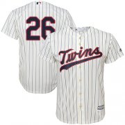 Wholesale Cheap Twins #26 Max Kepler Cream Strip Cool Base Stitched Youth MLB Jersey