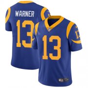 Wholesale Cheap Nike Rams #13 Kurt Warner Royal Blue Alternate Men's Stitched NFL Vapor Untouchable Limited Jersey