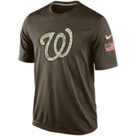 Wholesale Cheap Men\'s Washington Nationals Salute To Service Nike Dri-FIT T-Shirt