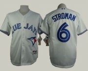 Wholesale Cheap Blue Jays #6 Marcus Stroman White Cool Base Stitched MLB Jersey