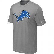 Wholesale Cheap Detroit Lions Sideline Legend Authentic Logo Dri-FIT Nike NFL T-Shirt Light Grey
