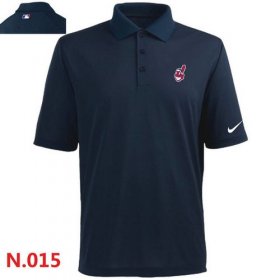 Wholesale Cheap Nike Cleveland Indians 2014 Players Performance Polo Dark Blue