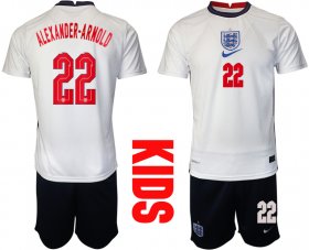 Wholesale Cheap 2021 European Cup England home Youth 22 soccer jerseys
