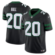 Cheap Men's New York Jets #20 Breece Hall Black 2023 F.U.S.E. Vapor Limited Throwback Stitched Football Jersey