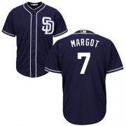 Wholesale Cheap Padres #7 Manuel Margot Navy Blue New Cool Base Stitched MLB Jersey