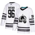 Wholesale Cheap Adidas Avalanche #96 Mikko Rantanen White Authentic 2019 All-Star Stitched Youth NHL Jersey