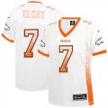 Wholesale Cheap Nike Broncos #7 John Elway White Women's Stitched NFL Elite Drift Fashion Jersey