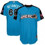 Wholesale Cheap Yankees #68 Dellin Betances Blue 2017 All-Star American League Stitched Youth MLB Jersey