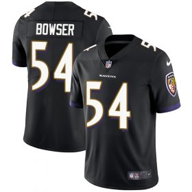 Wholesale Cheap Nike Ravens #54 Tyus Bowser Black Alternate Men\'s Stitched NFL Vapor Untouchable Limited Jersey