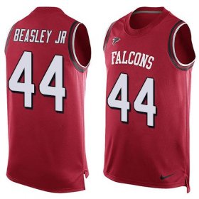 Wholesale Cheap Nike Falcons #44 Vic Beasley Jr Red Team Color Men\'s Stitched NFL Limited Tank Top Jersey