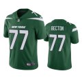 Wholesale Cheap New York Jets #77 Mekhi Becton Men's Nike Green 2020 NFL Draft Vapor Limited Jersey