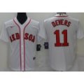 Wholesale Cheap Men's Boston Red Sox #11 Rafael Devers White New Cool Base Stitched Nike Jersey