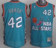 Wholesale Cheap NBA 1996 All-Star #42 Vin Baker Green Swingman Throwback Jersey