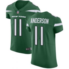 Wholesale Cheap Nike Jets #11 Robby Anderson Green Team Color Men\'s Stitched NFL Vapor Untouchable Elite Jersey