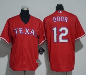Wholesale Cheap Rangers #12 Rougned Odor Red Cool Base Stitched Youth MLB Jersey