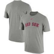Wholesale Cheap Boston Red Sox Nike Batting Practice Logo Legend Performance T-Shirt Gray