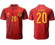 Wholesale Cheap Men 2021 Europe Spain home AAA version 20 soccer jerseys