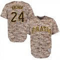 Wholesale Cheap Pirates #24 Chris Archer Camo New Cool Base Stitched MLB Jersey