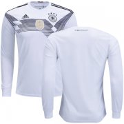 Wholesale Cheap Germany Blank Home Long Sleeves Kid Soccer Country Jersey
