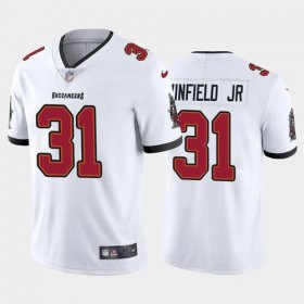 Wholesale Cheap Men\'s Tampa Bay Buccaneers #31 Antoine Winfield Jr. 2020 NFL Draft Vapor Limited White Jersey