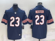 Wholesale Cheap Men's Chicago Bears #23 Devin Hester Navy Blue 2021 Vapor Untouchable Stitched NFL Nike Limited Jersey