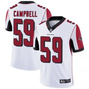 Wholesale Cheap Nike Falcons #59 De'Vondre Campbell White Men's Stitched NFL Vapor Untouchable Limited Jersey
