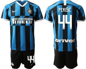 Wholesale Cheap Inter Milan #44 Perisic Home Soccer Club Jersey