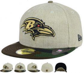 Wholesale Cheap Baltimore Ravens fitted hats 09